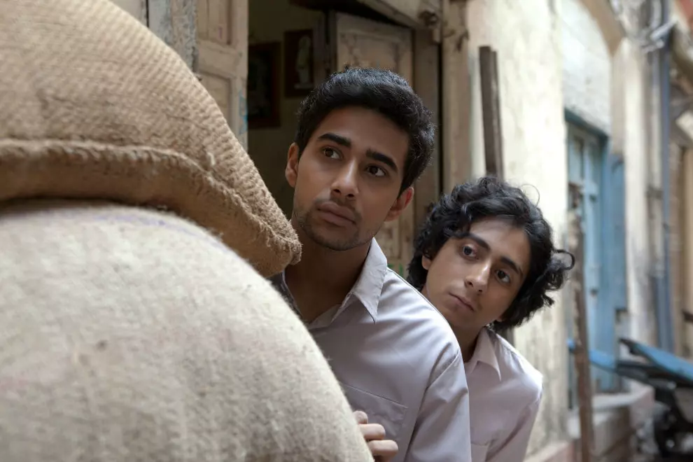 Suraj Sharma and Tony Revolori in Umrika