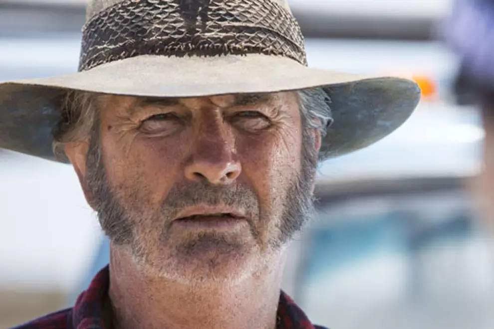 John Jarratt as Mick Taylor in Wolf Creek 2