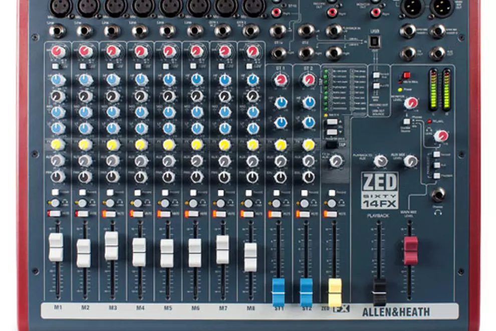 Allen & Heath Zed60-14fx Mixer