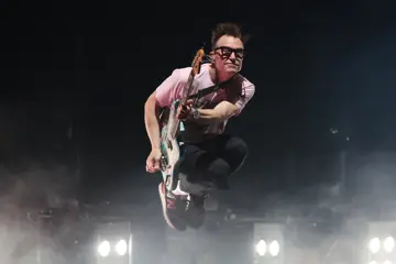 Blink-182's Mark Hoppus in Sydney