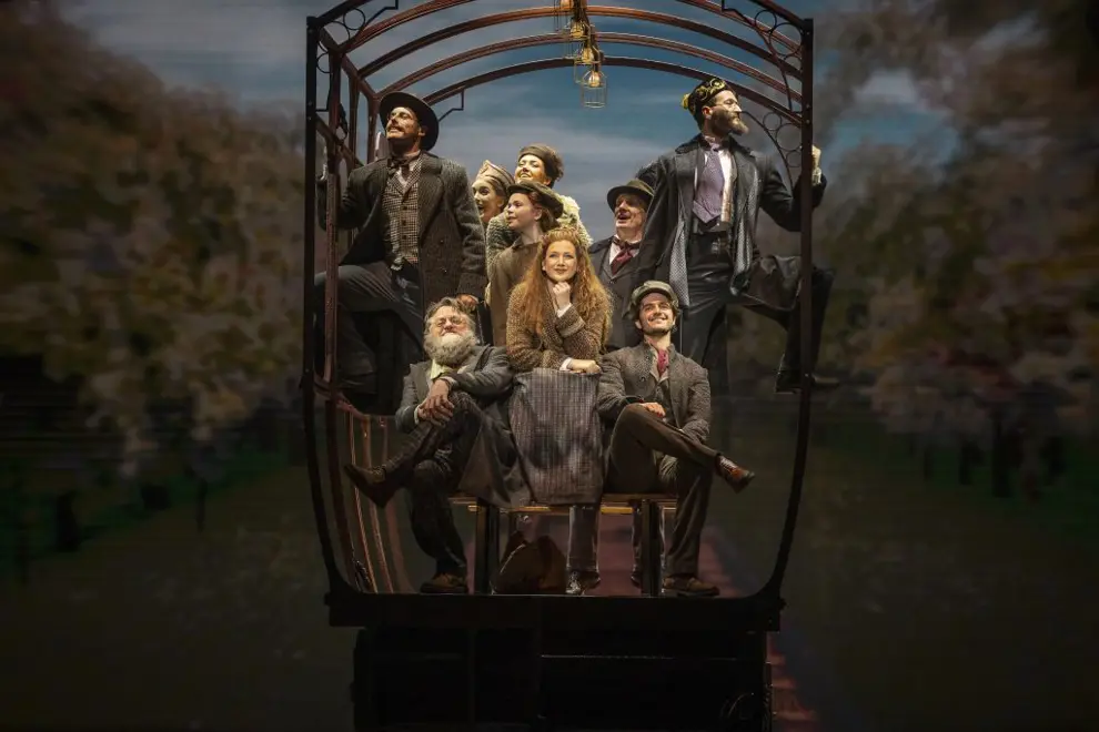 Rodney Dobson, Georgina Hopson and Robert Tripolino in Anastasia