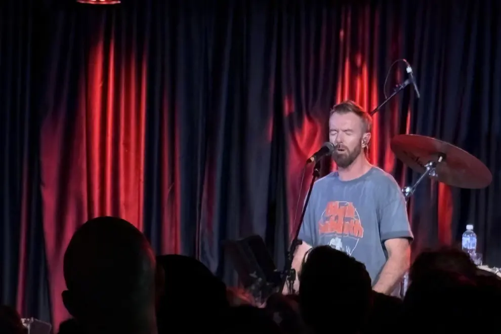 Karnivool's Ian Kenny at Crowbar, Brisbane