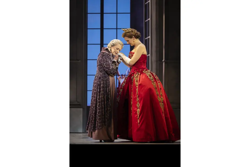 Nancye Hayes and Georgina Hopson in Anastasia