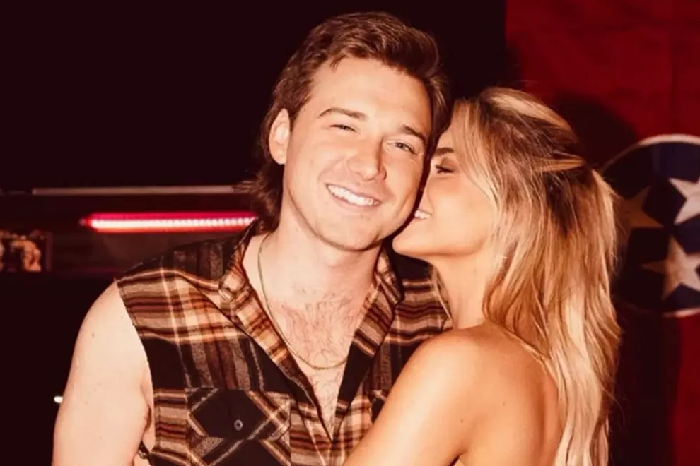 Morgan Wallen and Paige Lorenze 