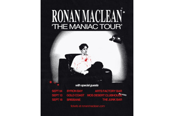 Ronan Maclean – THE MANIAC TOUR @ Arts Factory Garden Bar