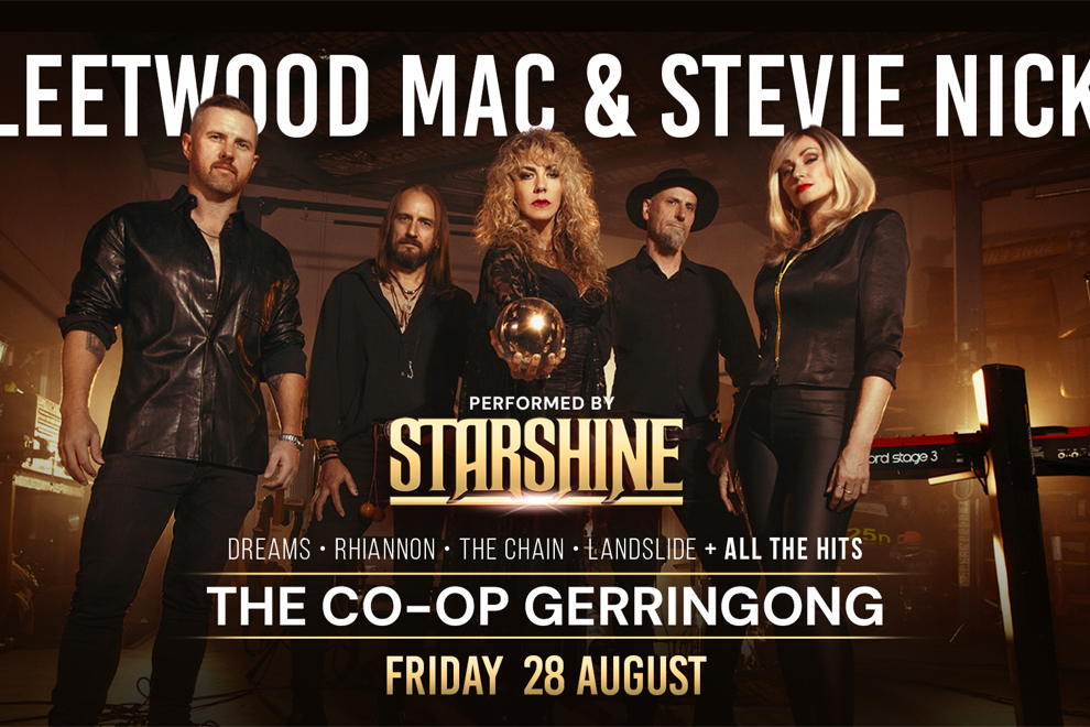 Fleetwood Mac & Stevie Nicks Live @ The Co-Op Gerringong — performed by Starshine