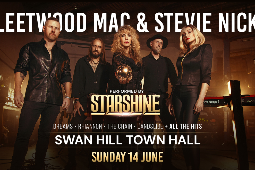 Fleetwood Mac & Stevie Nicks Live @ Swan Hill Town Hall — performed by Starshine