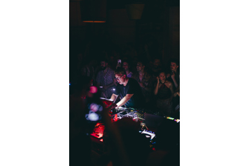 Christopher Coe plays live techno all night long (almost)