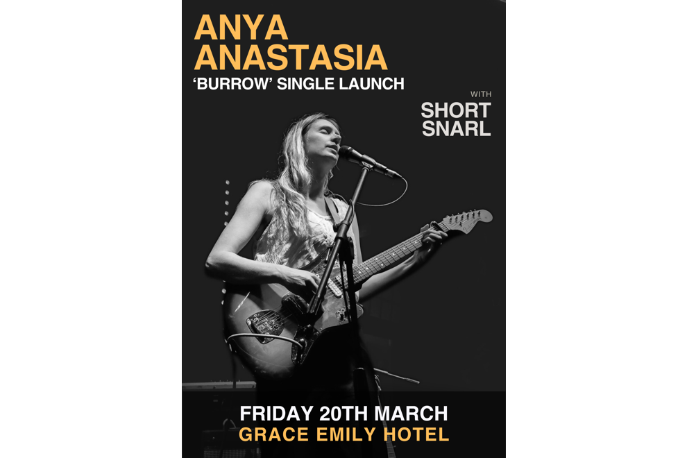 Anya Anastasia 'Burrow' single launch with short snarl