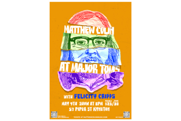 Matthew Colin at Major Tom's w/ Felicity Cripps