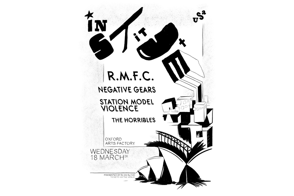 Institute (USA), R.M.F.C., Station Model Violence & more!