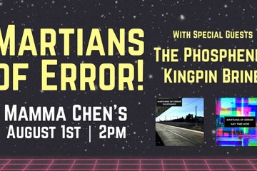Martians of Error - 'Sunshowers' Single Launch w/ Special Guests!