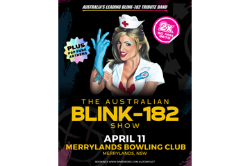 The Australian blink-182 Show @ Merrylands Bowling Club