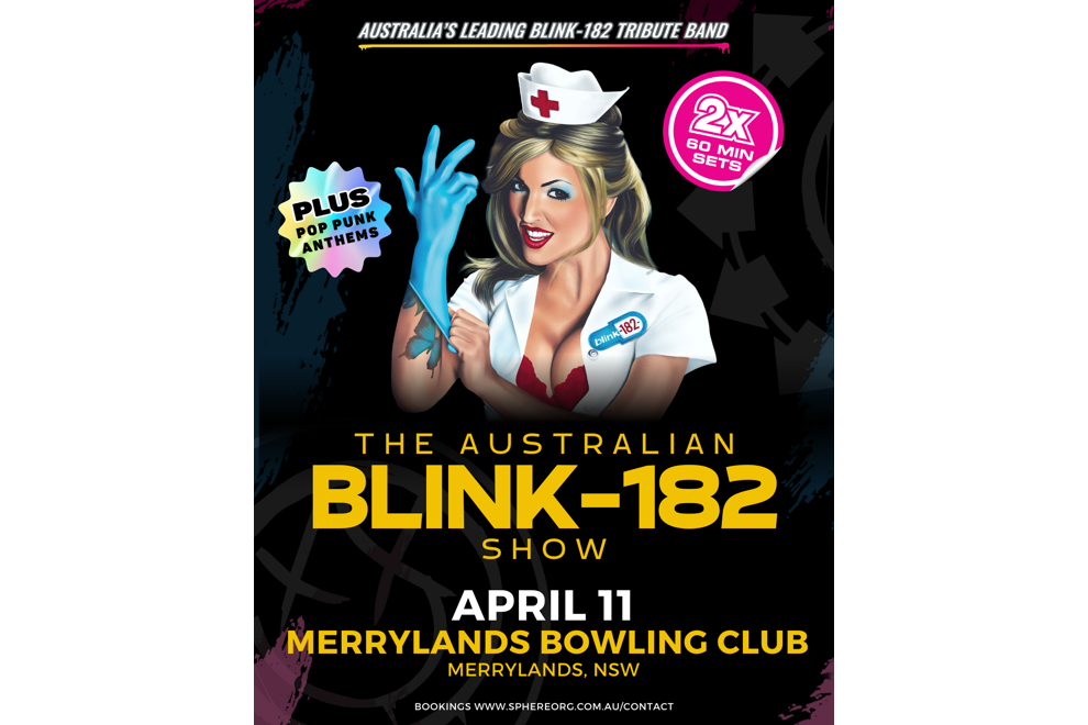 The Australian blink-182 Show @ Merrylands Bowling Club