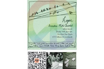 ARMISTICE ALBUM LAUNCH at FLUTE TREE LEICHHARDT