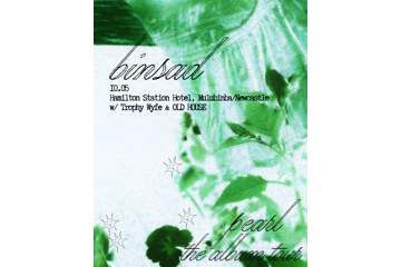 binsad 'pearl' the Album Tour