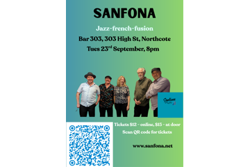 Sanfona perform at Bar 303