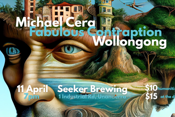 Michael Cera + Fabulous Contraption + Wollongong