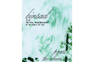 binsad 'pearl' the Album Tour