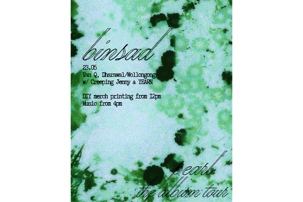 binsad 'pearl' the Album Tour