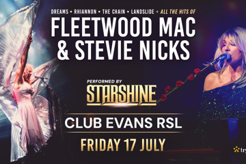 Fleetwood Mac & Stevie Nicks Live @ Club Evans RSL — performed by Starshine