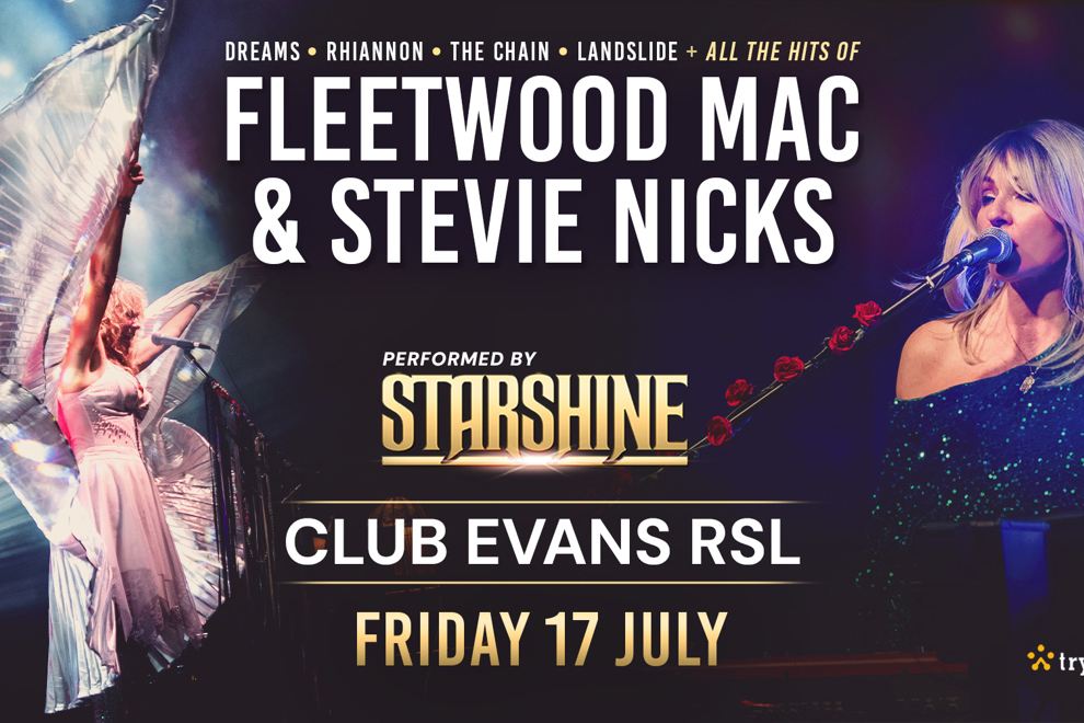Fleetwood Mac & Stevie Nicks Live @ Club Evans RSL — performed by Starshine