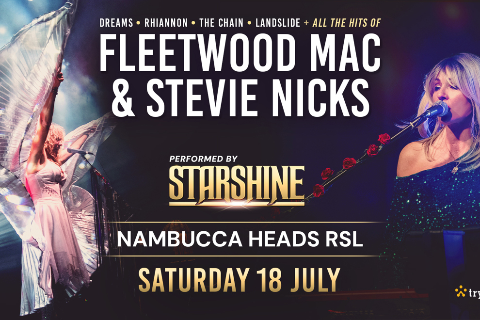 Fleetwood Mac & Stevie Nics Live @ Nambucca Heads RSL Club — performed by Starshine