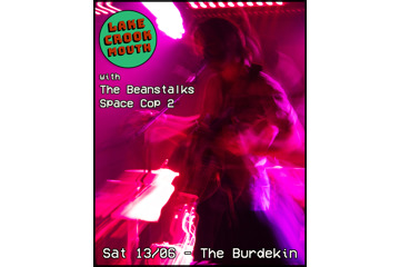 Lake Crook Mouth at Burdekin Hotel with The Beanstalks and Space Cop 2