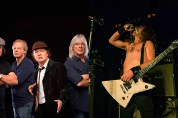 AC/DC and Airbourne (Pic by Kane Hibberd)