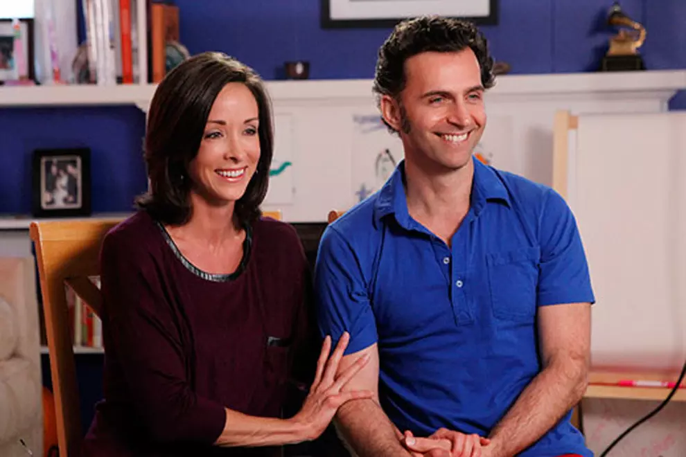 Megan and Dweezil Zappa on 'Wife Swap'. Pic: ABC