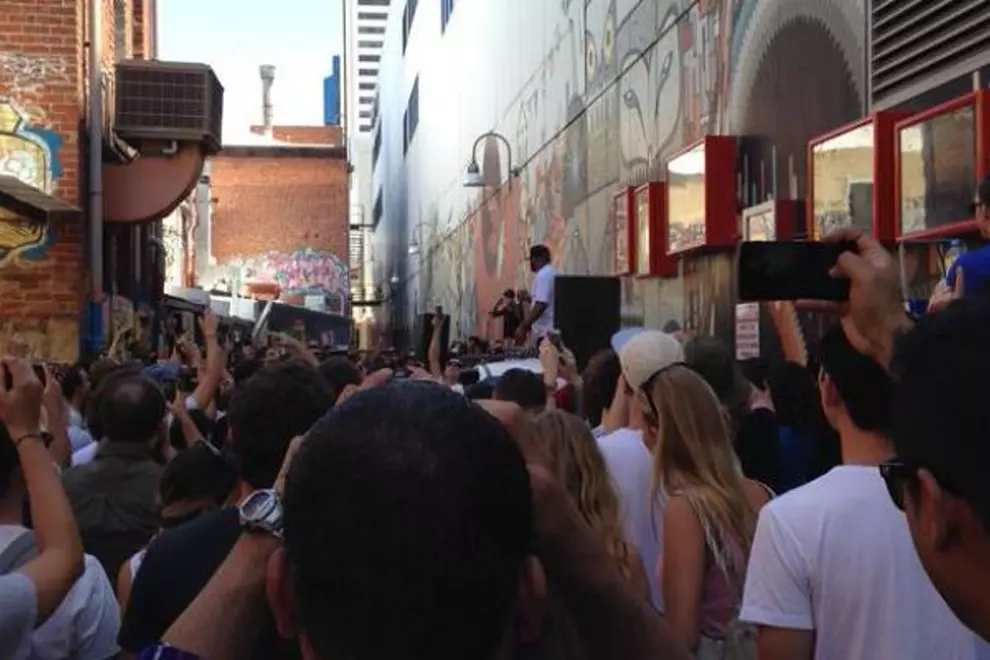 Pic via Twitter user @PerthCT