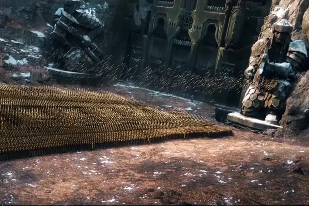 "Suck arrows, mountain!"