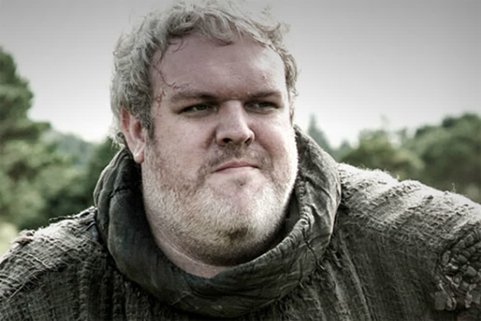 Kristian Nairn as Hodor. Pic: HBO
