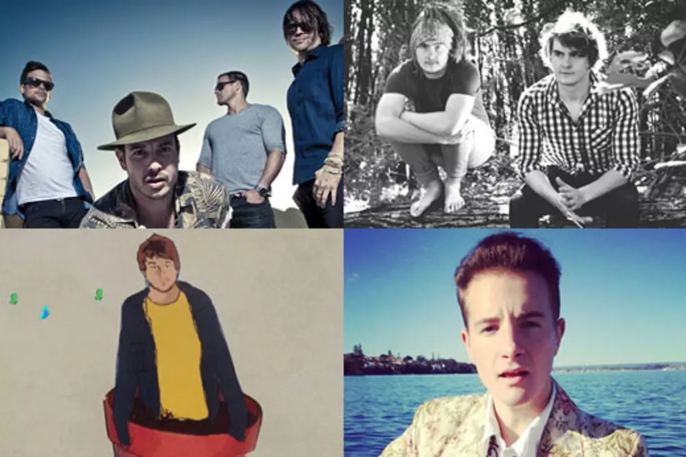 Clockwise from top left: Bonjah, Pierce Brothers, Jack Stirling, Daniel Lee Kendall
