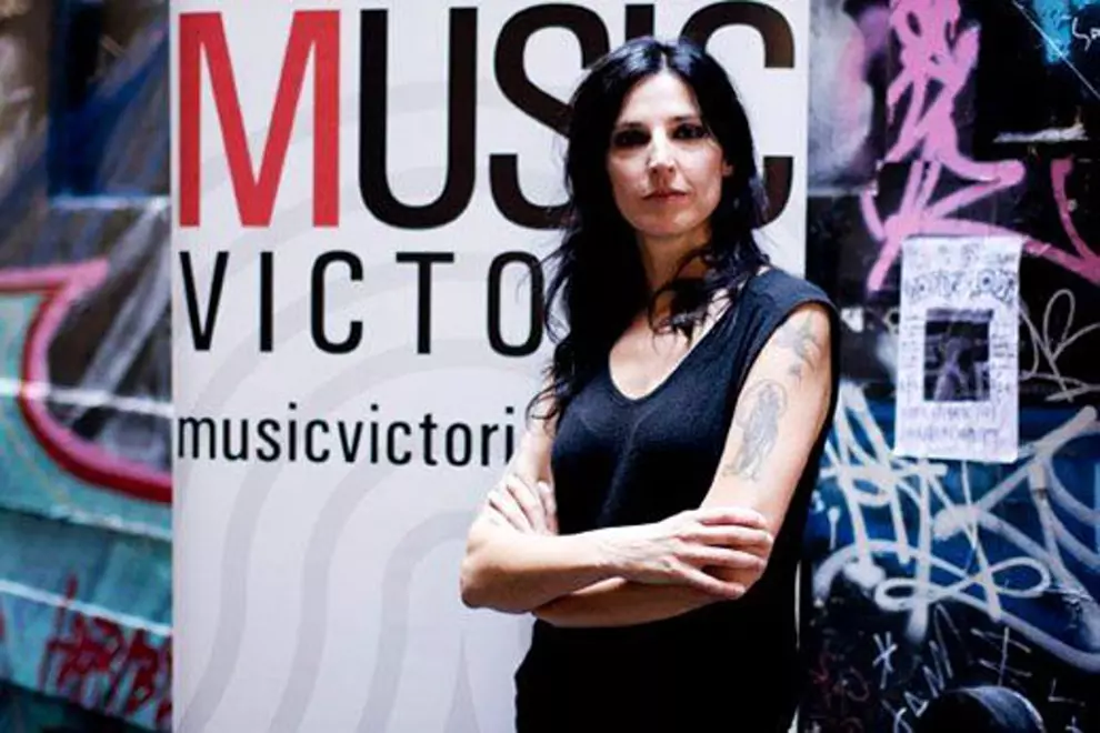 Music Victoria supporter Adalita