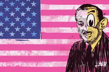 "The Perfect American" artwork