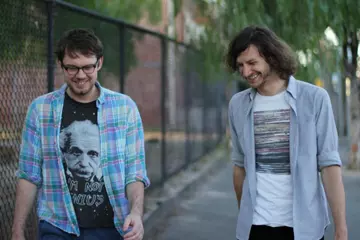 Tim Shiel and Wally De Backer