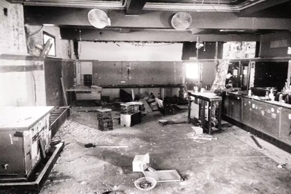 Inside the Annandale Hotel this week. Pic published with permission