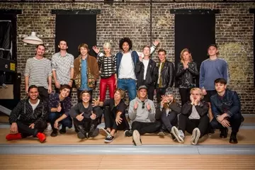 MTV 'Brand New' 2015 group, without Tkay Maidza