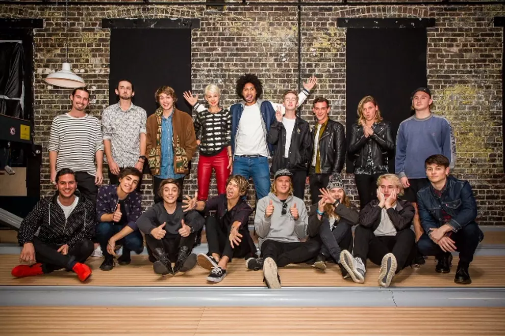MTV 'Brand New' 2015 group, without Tkay Maidza