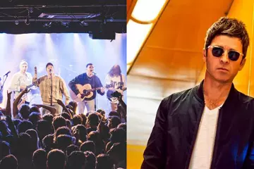 DMA's in Sydney (pic by Jared Leibowitz) and Noel Gallagher