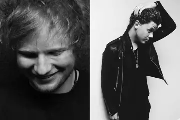 The "looking off-camera in monochrome" tour