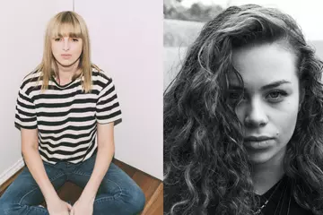 Eleanor Dunlop and Tash Sultana