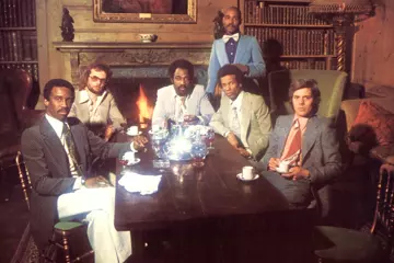 Errol Brown (standing) with Hot Chocolate