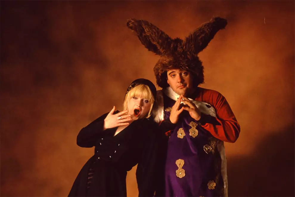Helen Razer and Mikey Robins