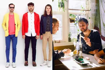 From left: Miami Horror, Unknown Mortal Orchestra