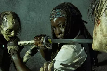 Danai Gurira as Michonne in 'The Walking Dead'