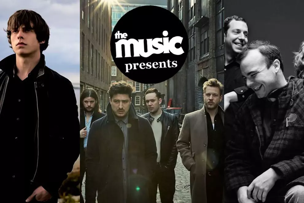 From left: Jake Bugg, Mumford & Sons, Future Islands