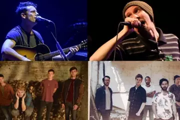 Clockwise: Boy & Bear, Royal Headache, Foals, Glass Animals