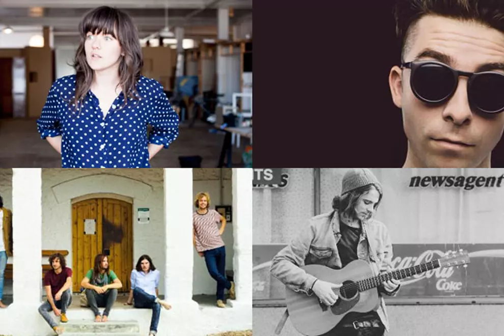 Clockwise from top left: Courtney Barnett, Tuka, Ben Wright Smith and Tame Impala
